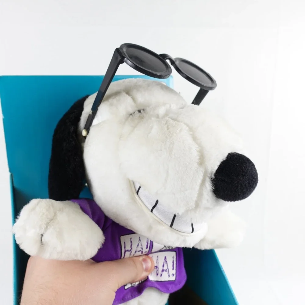 Vintage 1999 Snoopy & Friends Smiling Snoopy Doll Plush Peanuts Joe Cool Hasbro
